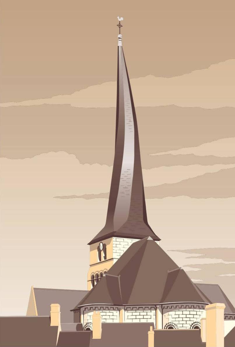 Photo du panneau : Clochers tors